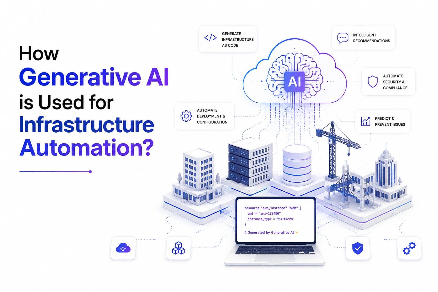How Generative AI Is Used for Infrastructure Automation (2026 Complete Guide)