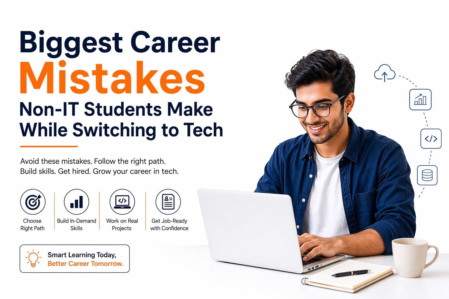 10 Career Mistakes Non-IT Students Make When Switching to Tech (2026 Guide)