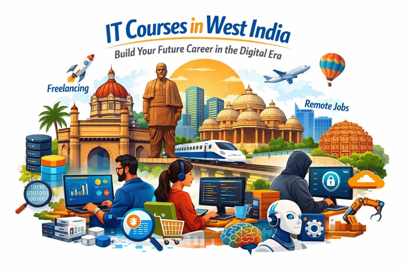 Best IT Courses in West India (2026): Career Guide for High-Paying Jobs