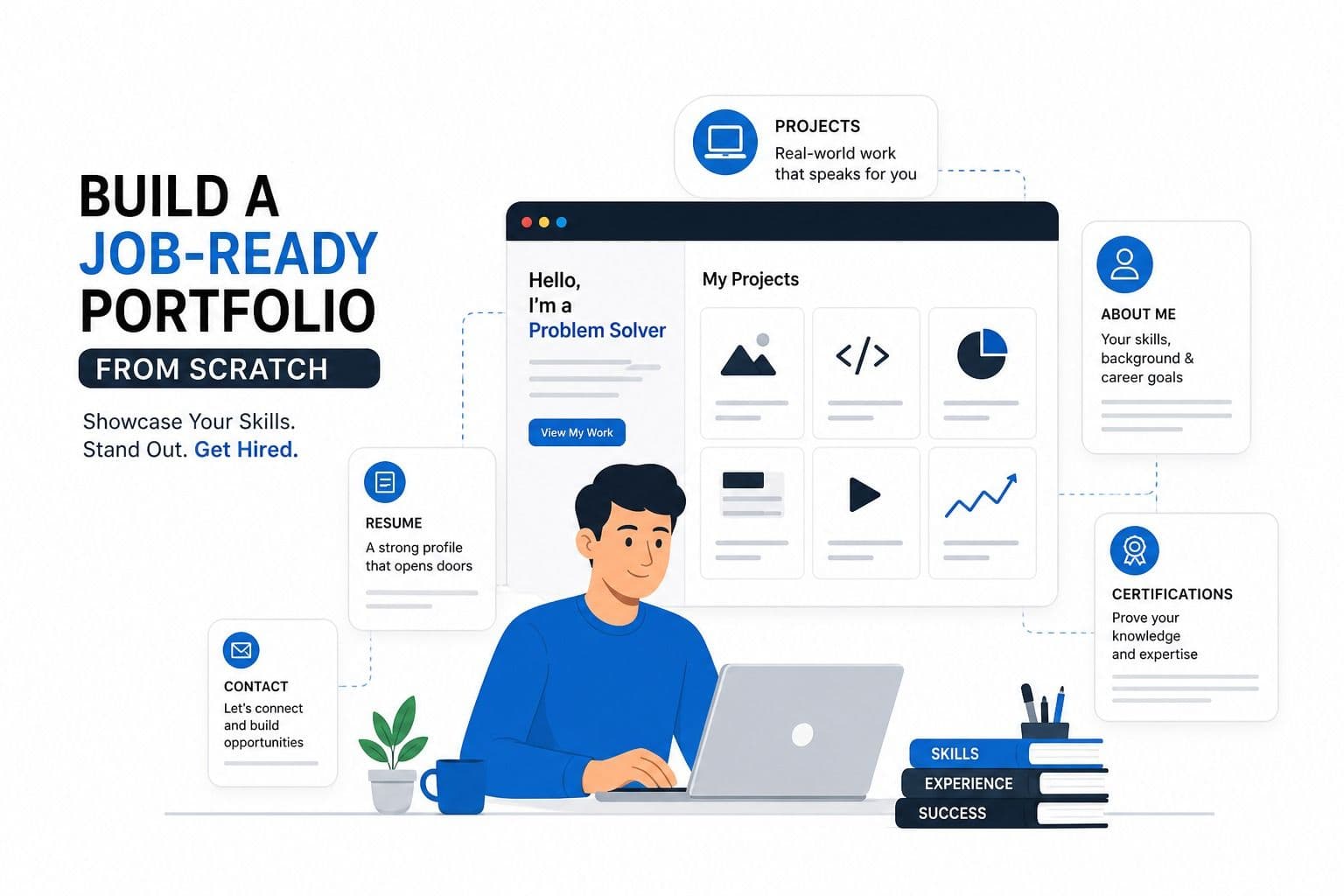 How to Build a Job-Ready Portfolio from Scratch (2026 Complete Guide)