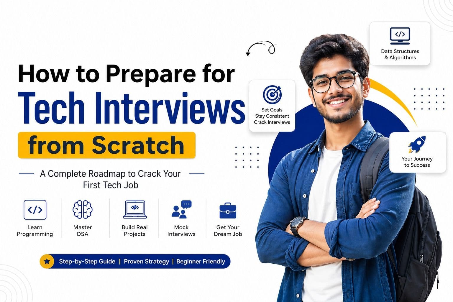 How to Prepare for Tech Interviews from Scratch (2026 Beginnerβs Guide)