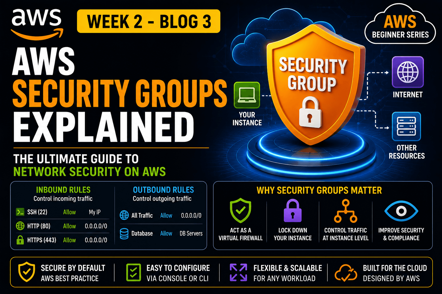 AWS Security Groups Explained: Complete Beginner's Guide