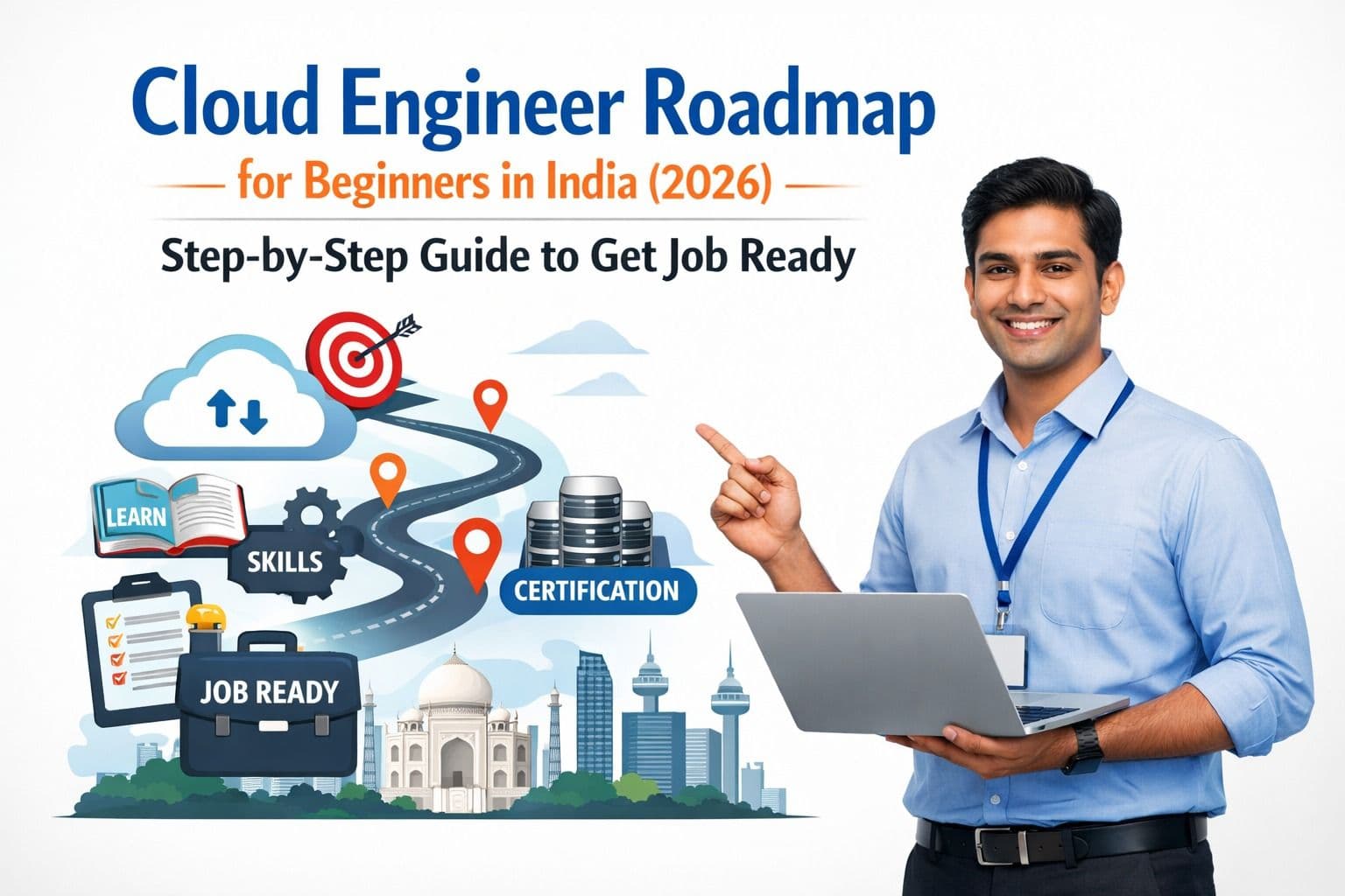 Cloud Engineer Roadmap for Beginners in India (2026): Step-by-Step Guide to Becoming Job-Ready
