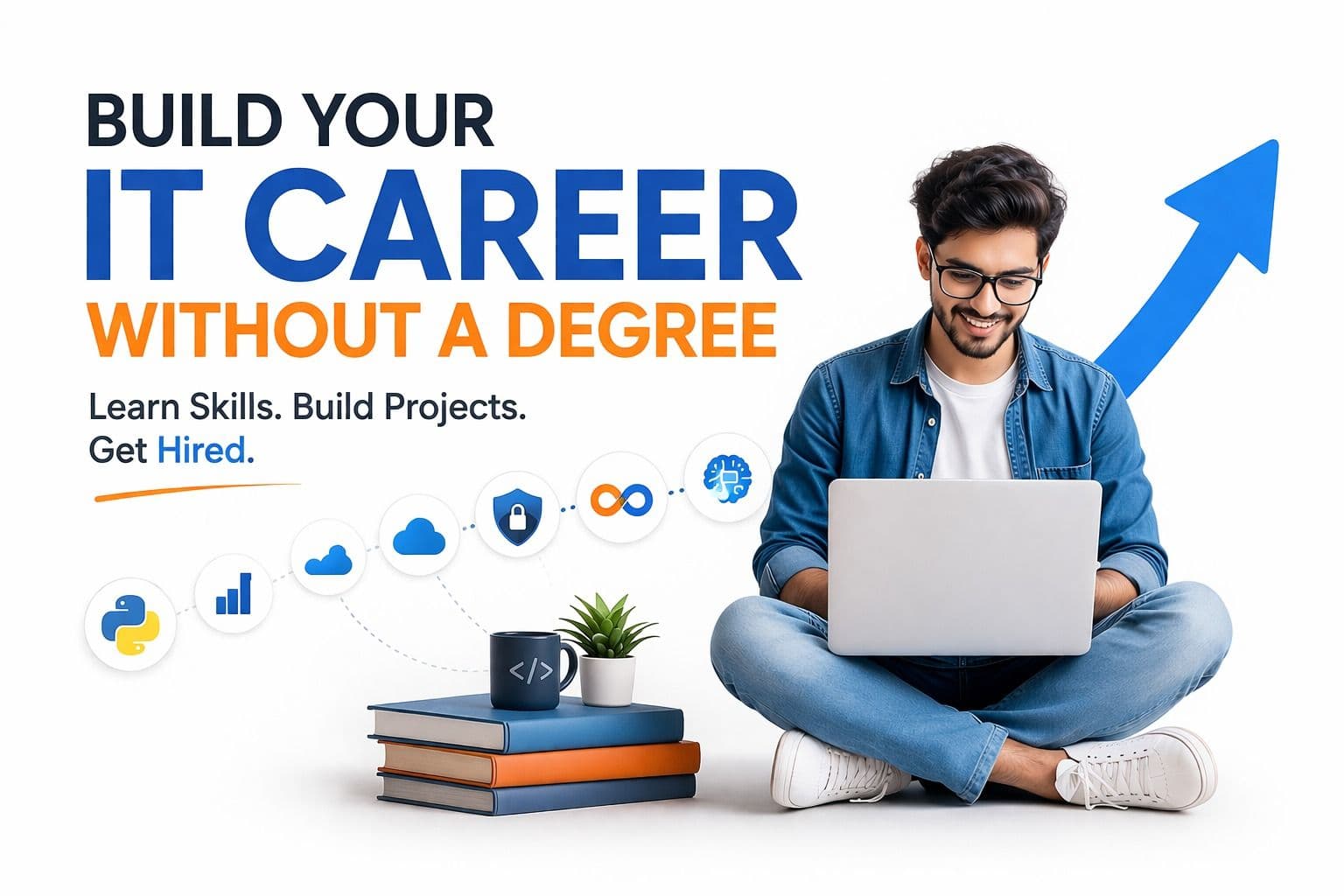 How to Get an IT Job Without a Degree in 2026 (Step-by-Step Guide)
