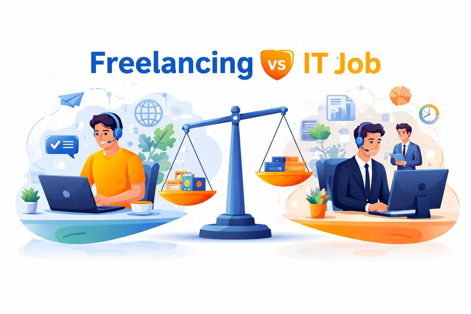 Freelancing vs IT Job: What Should Beginners Choose in 2026?