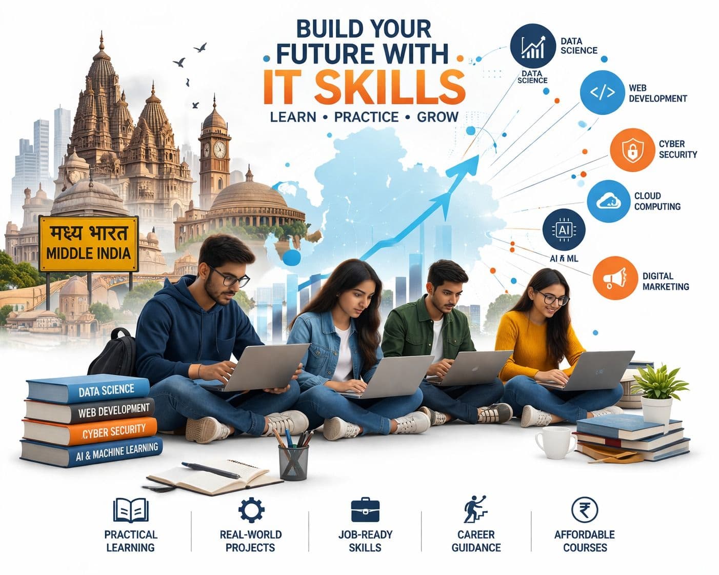Best IT Courses in Middle India (2026): Career Guide for Students